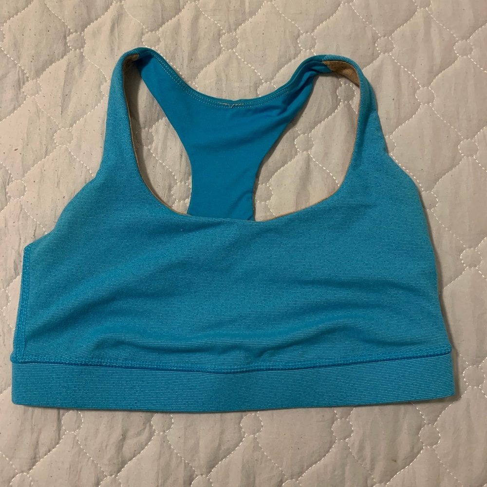 Blue Lululemon Sports Bra Size 6